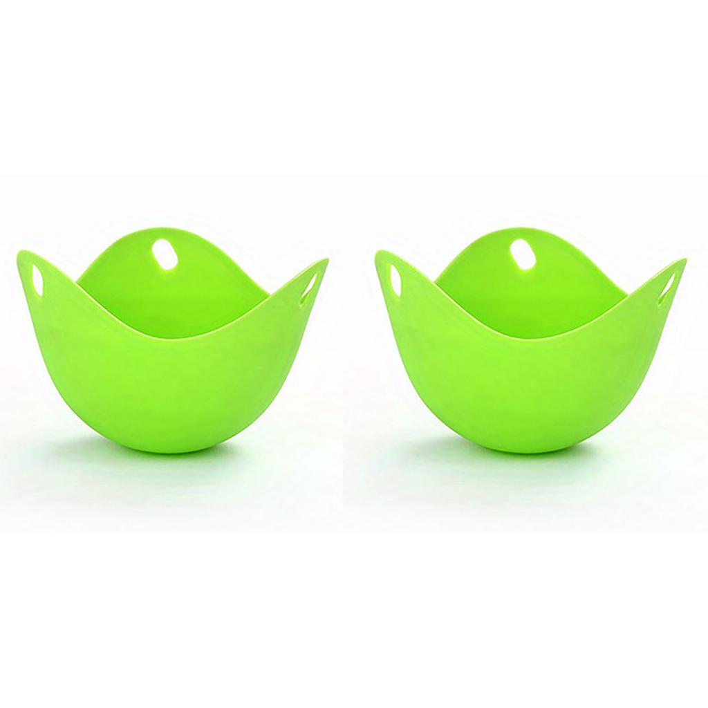 Silicone Egg Poacher Cups Egg Boiler Mold Cup for Microwave Air Fryer Stovetop Eggs Cooking Household Tools Kitchen Tools