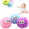 Colorful Alien Jellyfish Light Up Led Squeeze Toy For Stress Relief And Motor Skills