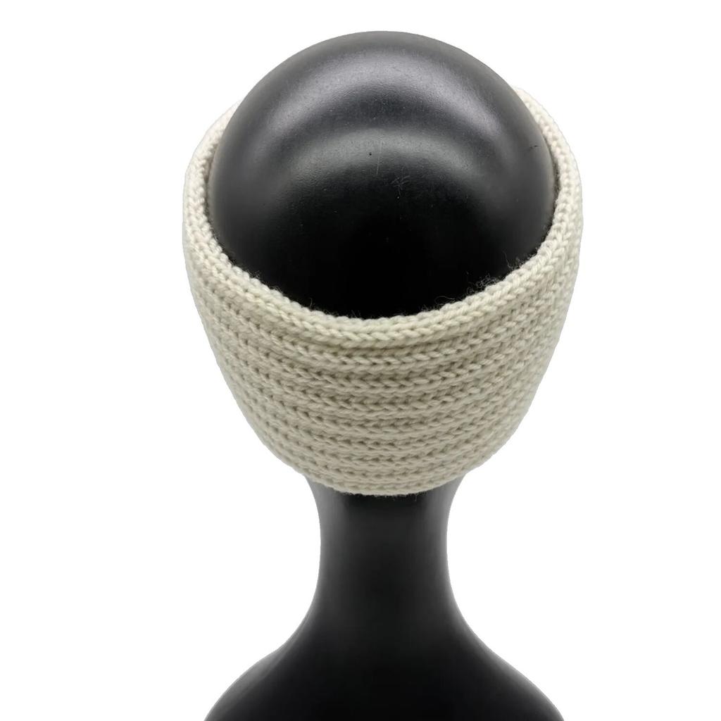 Crystal Beaded Winter Knit Headband Warm Turban Headwrap Hairbands Wool Ear Warmer Headscarf Head Wear Hair Accessories for Women Bandeau Bandanas