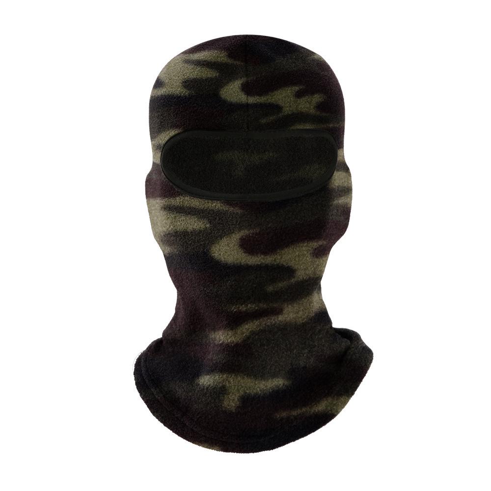 Herbst/Winter Skimaske: Winddichte Fleece-Kapuze mit Nackenwärmer für Radfahren & Sport