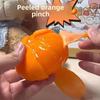 Creative Simulation Orange Stress Relief Squeeze Toy for Relaxation and Fun