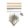 21-Tone Kalimba Keys Set with Tuning Hammer 21 Tones Finger Piano Thumb Piano Playing Pieces Steel