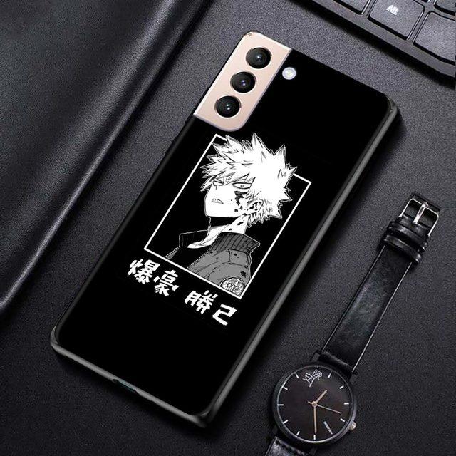 Phone Case For Samsung S21 S20 Ultra S10 Plus Lite S21 S20 Fe 5g Galaxy S10e S9 S8 S7 Edge Silicone Shell My Hero Academia