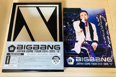 [POUŽITÉ] První vydání BIGBANG JAPAN DOME TOUR 2014-2015 X