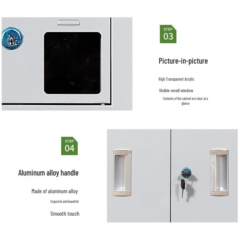 Jingwei 20-Door Mobile Phone and Device Storage Cabinet