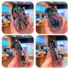Alloy Car Remote Key Case Cover Shell For Mercedes Benz C S Class W223 W206 Maybach S400 S450 S500 Protector Fob Bag Accessories BD1
