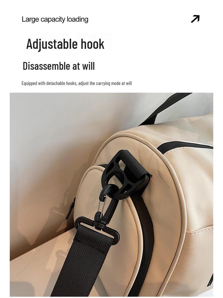 Unisex Sports Fitness Travel Bag 2025 - Large Capacity, Dry/Wet Separation, Short Trip