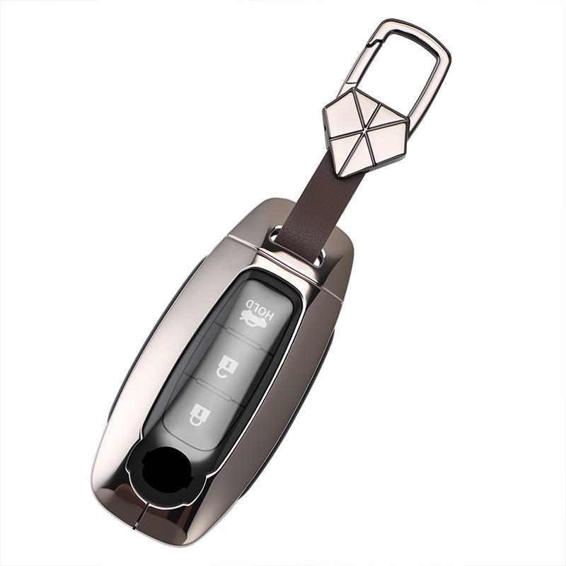 Nissan Car Key Case for Sylphy, 14th Gen Teana, Qashqai, X-Trail, Tiida, Kicks, Murano, Bluebird