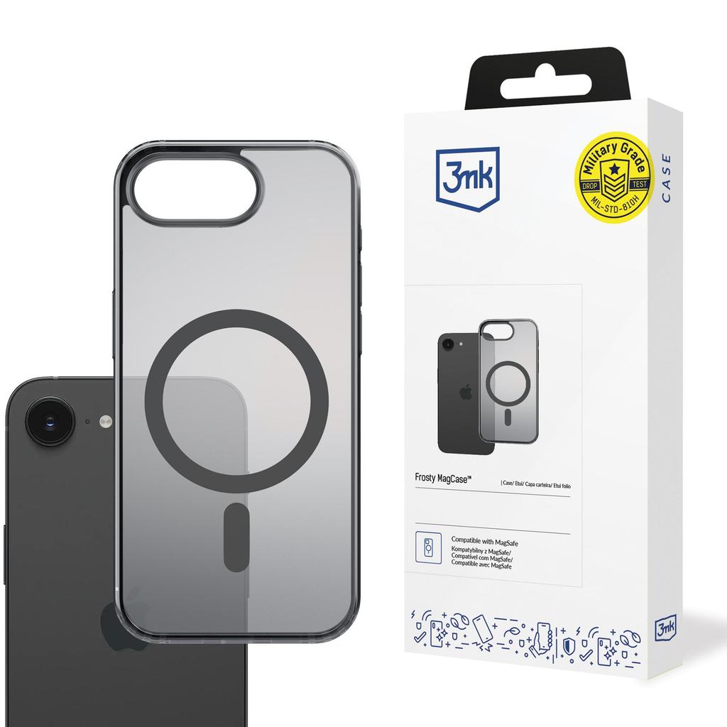 Apple Iphone 16E - 3Mk Frosty Magcase Black