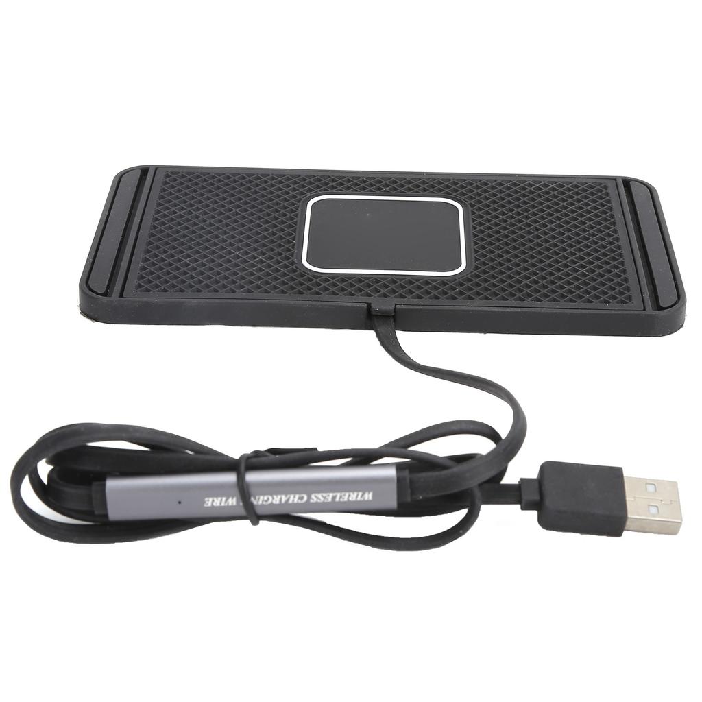 15W Fast Wireless Car Charger Qi Charging Pad NonSlip Wireless Phone Charger Pad
