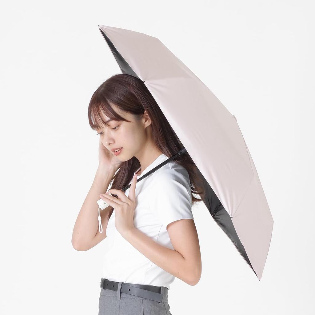 Nifty Colors Folding Solani Automatic Mini 2450PK Umbrella, Light-Blocking 50,