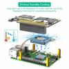 Raspberry Pi5 Scheda di espansione 3-in-1 PCIeTurnM.2 NVMe SSD 2280 Unità a Stato Solido con ventola