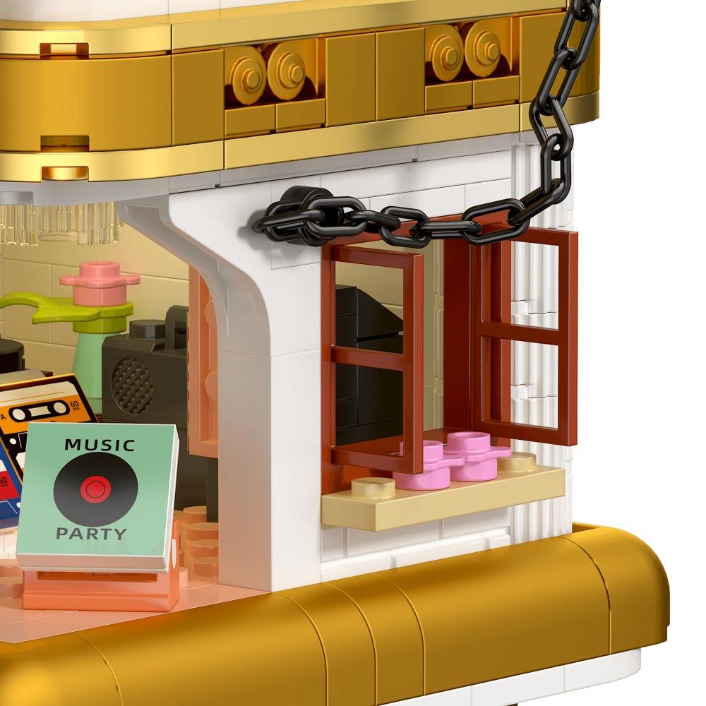 1990s Retro Phone Building Blocks Set - Elegant Decorative Piece, Educational Toy for Kids, Birthday Gift for Boys and Girls