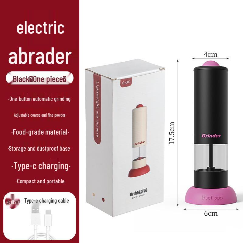 Custom Electric Salt & Pepper Grinder with Adjustable Coarseness