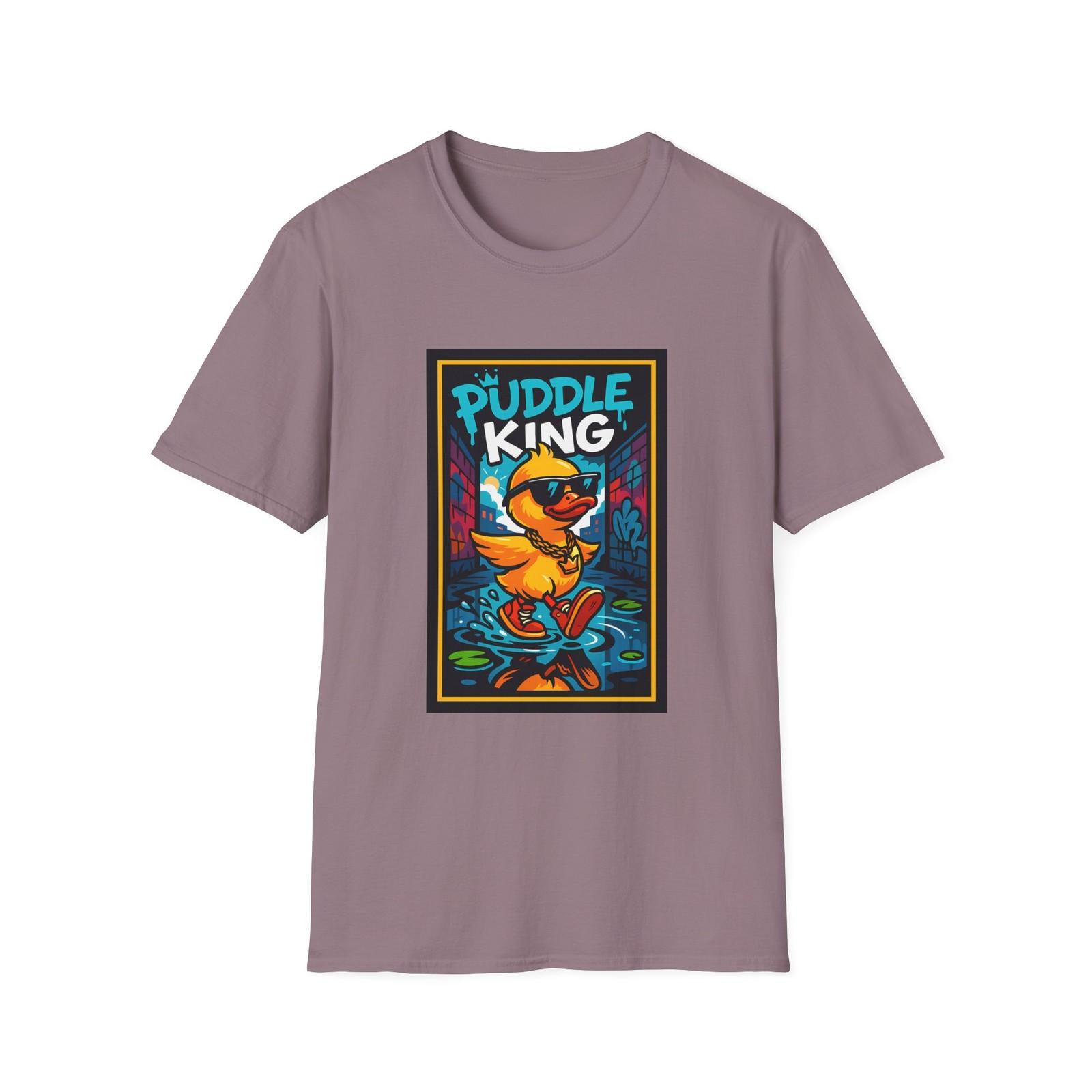 Unisex Softstyle T-Shirt Baby Duck Street Art Urban Swagger Cool S разноцветный