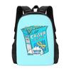 Crispr Cas9 Gene Editing Science Cereal Dna Backpack Hot Sale Daypack Children BookBag School Bag Shoulder Bags for Men Women