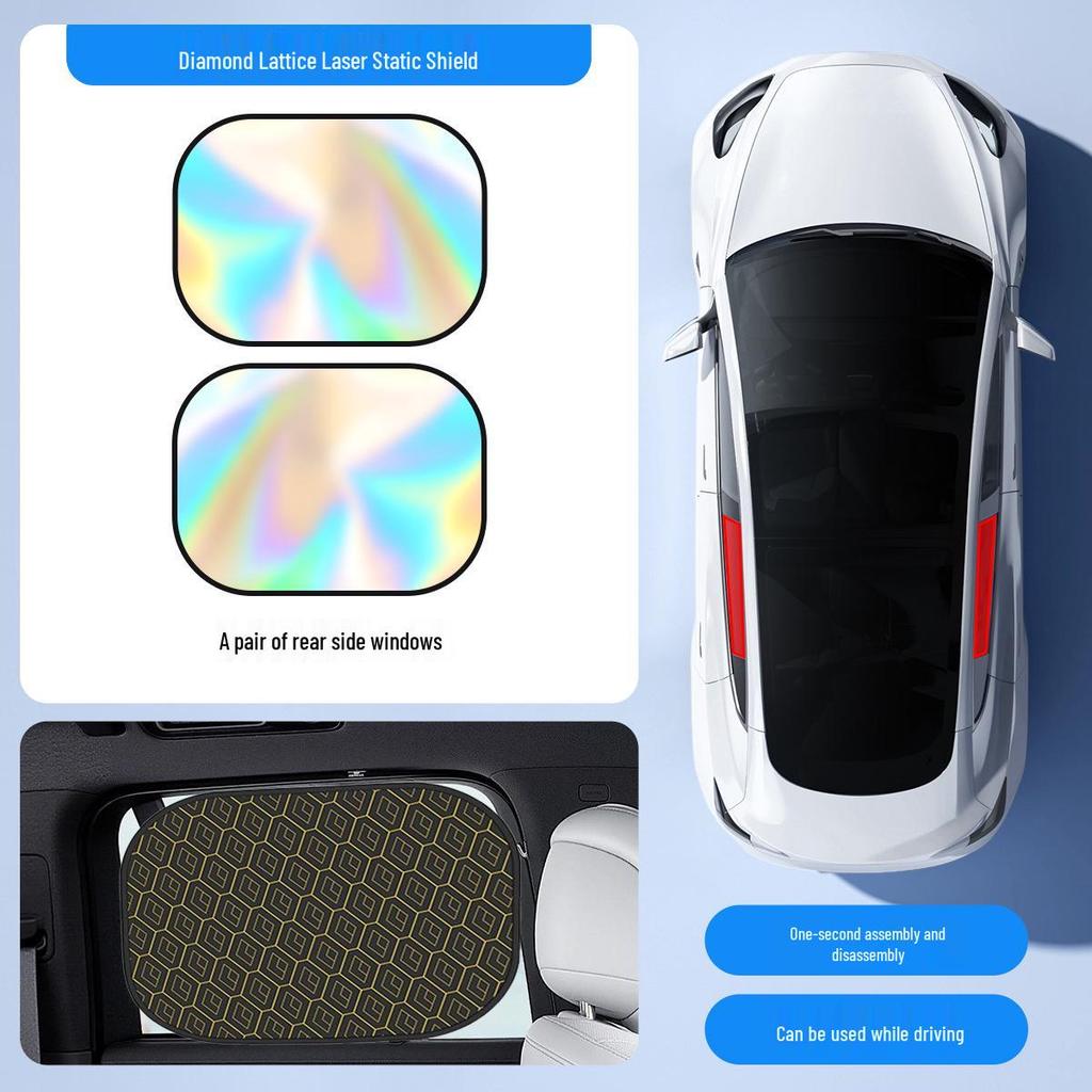 Car Windshield Sunshade - Heat Protection & Insulation