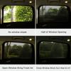2Pack Car Window Shades Mesh Screen 27"X43", Universal Fit Most Of Cars, Large SUV, Pickup, Sunshade For Car Camping UV Protection Breathable Mesh