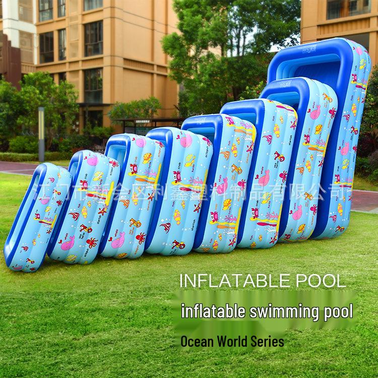 Large Inflatable Pool for Kids: Indoor/Outdoor Play and Sandpit