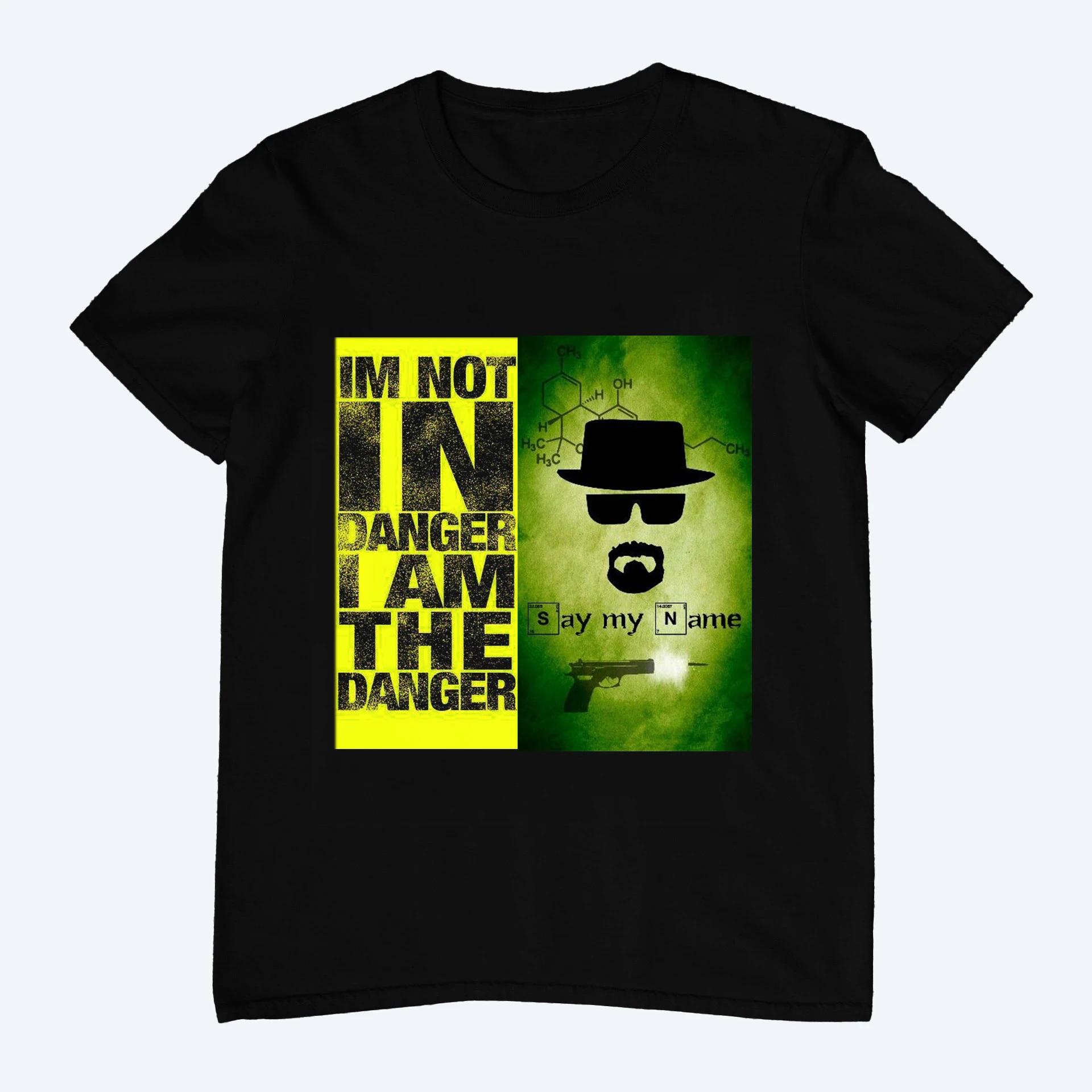 

Men New Summer Men Pure Cotton T-shirt Casual Loose Street T-shirts Shirt Gift Breaking Bad for Fan Gift Unseix Oversize Top XXXL червоний