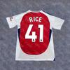 Cross-border Delivery 242526 Arsenal Short-sleeved Jersey, Star Number, Quality Printing Number, Spot Size T-shirt, Rest Assured To Shoot