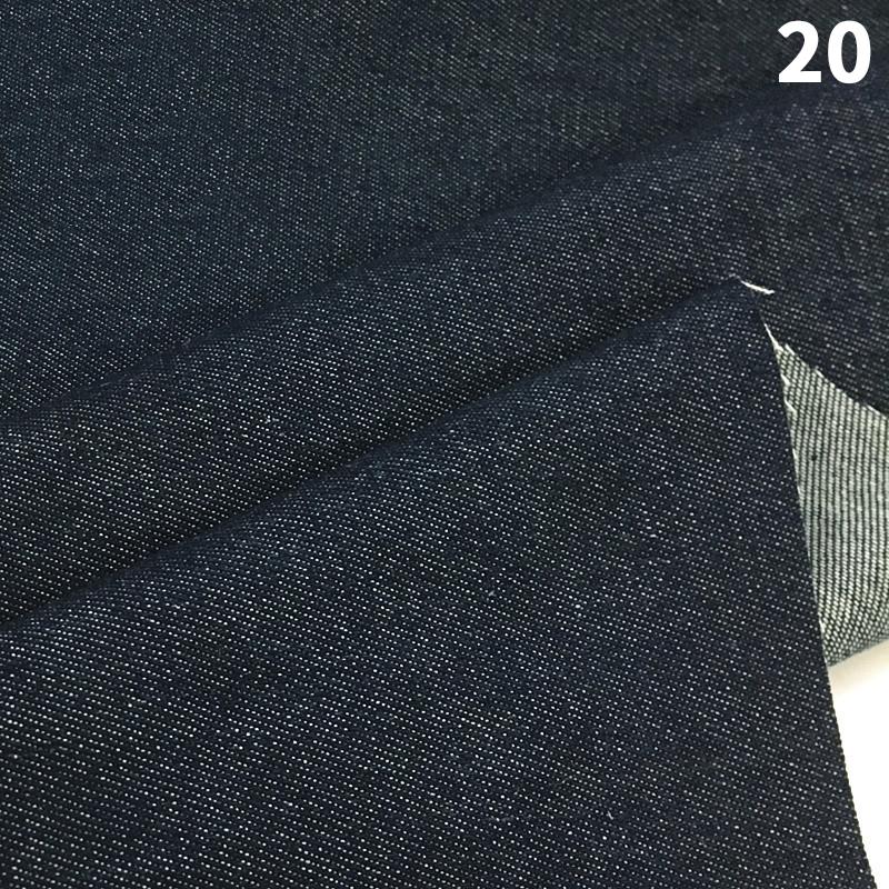 50x145cm Thin / Thick Stretch Cotton Denim Fabric Retro Style Washed Soft Denim Cloth For DIY Skirts Coat Pants Sewing Material