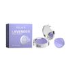 Poudre Matifiante Lavande EELHOE Éclaircissante Contrôle de l'Huile Imperméable Lissante Poudre de Fond de Teint Maquillage avec Houppette Poudre Libre Fixante