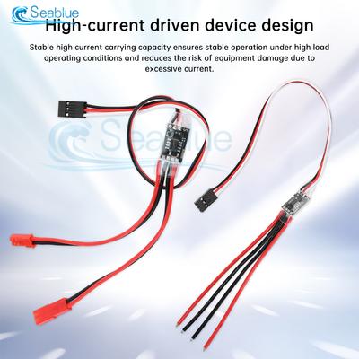 PWM RC Switch 3-30V 8/17A High Current Electronic Switch for Drones Model Aircraft Water Pump Lighting Systems Easy Installation