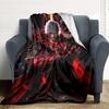 1PC Devil May Cry Blanket Soft Warm All Season Throw for Sofa, Bed, Car, Office Vibrant Colorful Design, Durable & Cozy Gift