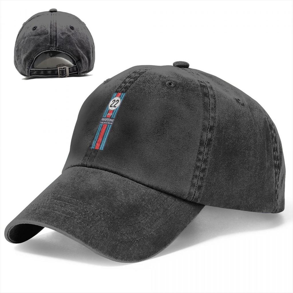 Berretto da Baseball Unisex Lavato Berretti Trucker Snapback Team di Corse Berretto da Papà Martini Racing Berretti da Golf