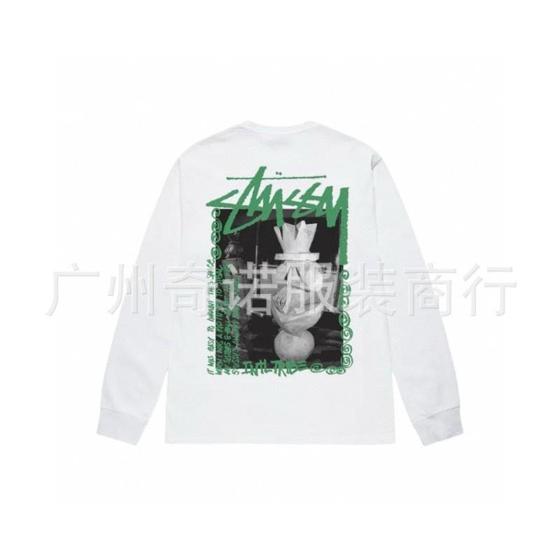 Unisex Heavyweight Cotton Long Sleeve Crewneck Sweatshirt Casual Wear Oversized Fit 300-350gsm