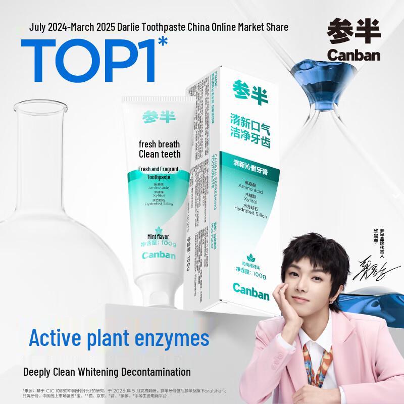 Can Ban Whitening & Fresh Breath Toothpaste