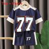 Childrens Summer Sports Set With Quickdry Polyester Fabric For Active Boys And Girls