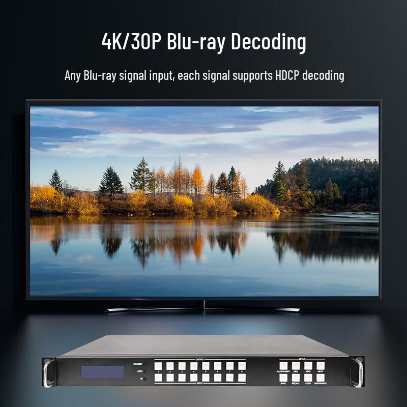 DAIPU 8x8 HDMI 4K Matrix Switcher for Conference (CN Version)