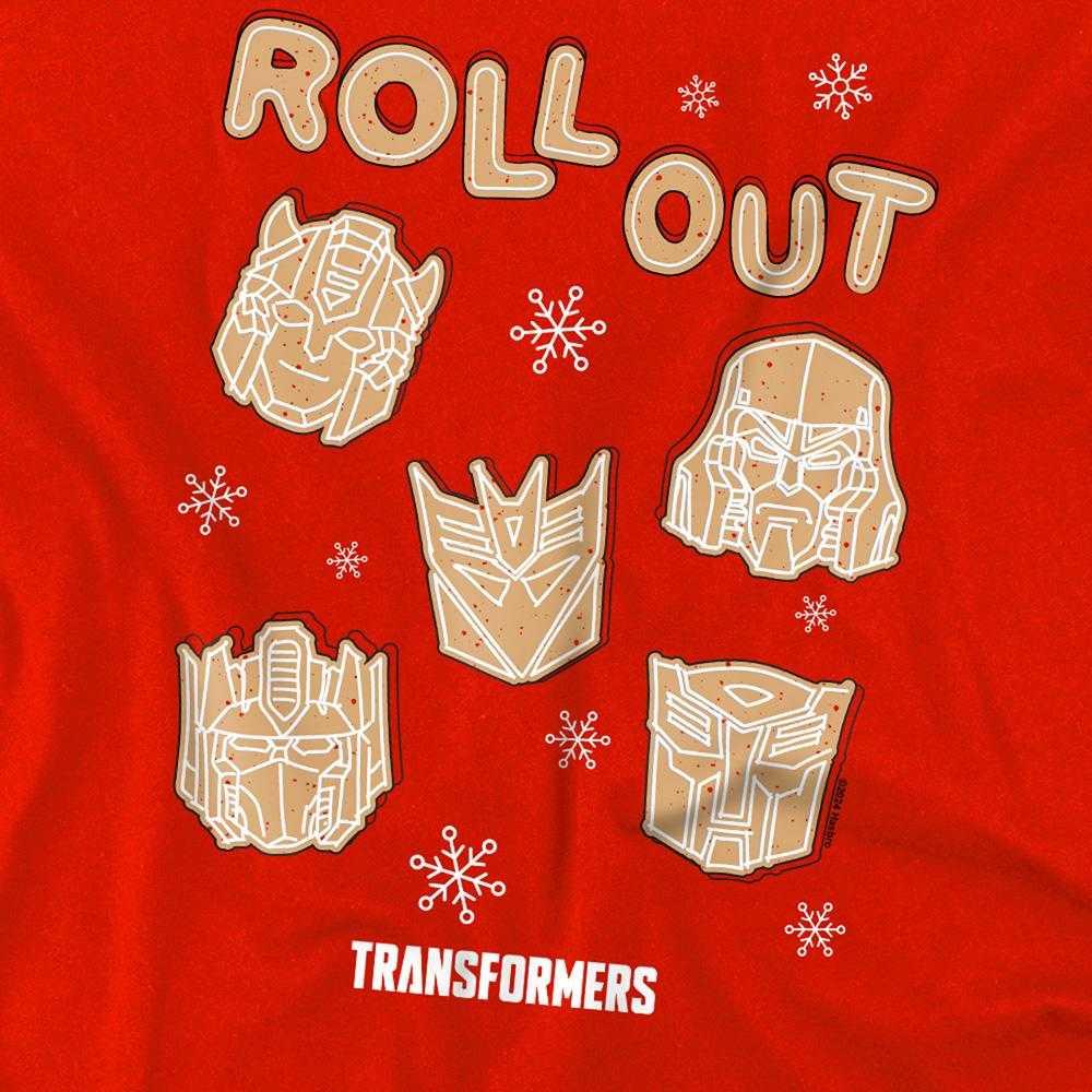 Transformers Childrens/Kids Roll Out Cookie Christmas Pullover Hoodie