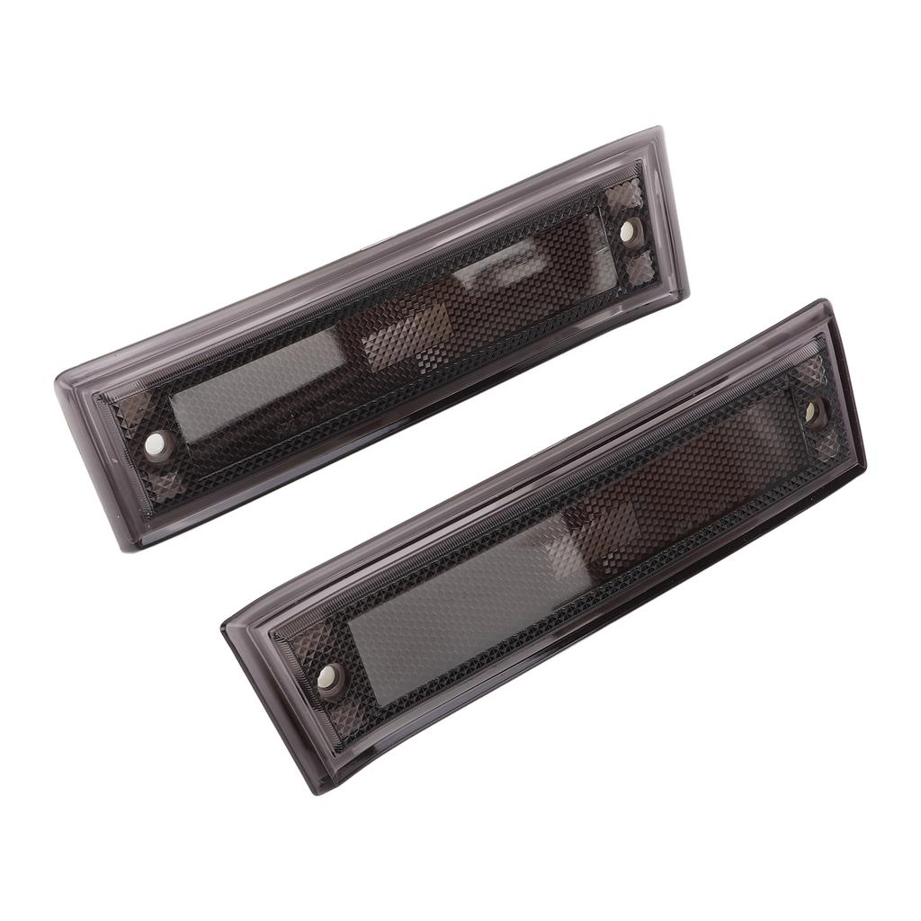 Car Front Bumper Side Marker Light Housing Cover Accessory Replacement for 1981‑1991