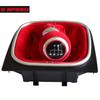 For Volkswagen VW Golf 5 6 MK5 MK6 R32 GTI 04-09 Manual 5 6 Speed Gear Shift Knob Lever HandBall Red Suede Leather Gaiter Boot