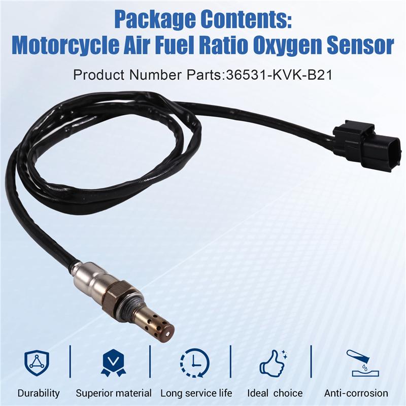 Air Fuel Ratio Oxygen Sensor 36531-KVK-B21 Lambda Sensor For Honda CBR1000 Motorcycle