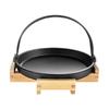 ZISIZ Cast Iron Teppanyaki Steak & BBQ Grill Pan
