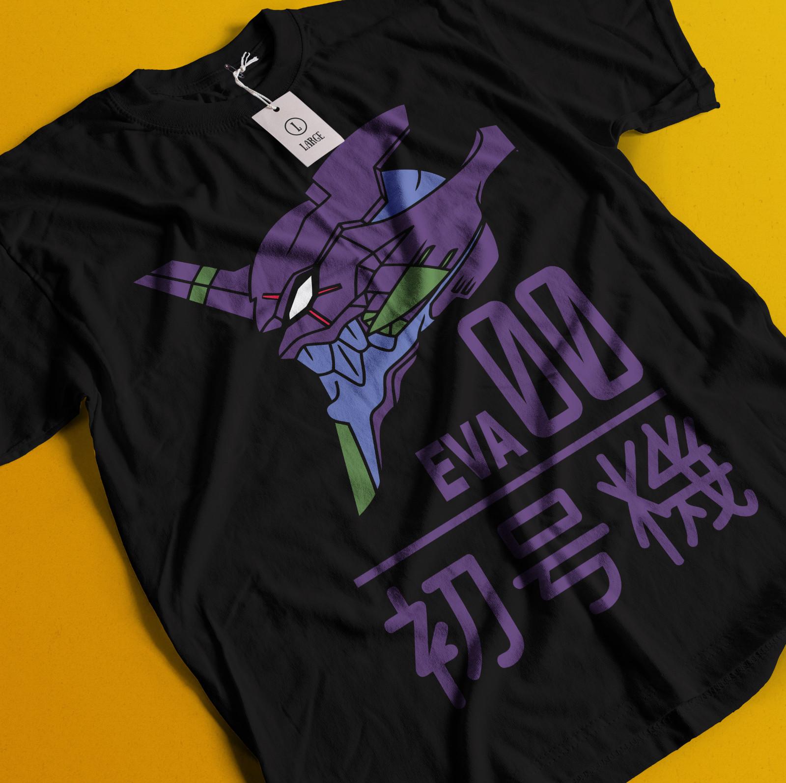 Футболка Neon Genesis Evangelion Мужская Женская Футболки Топ Рубашка Ева Футболка Асука Футболка Аянами Футболка Мари Мисато S