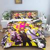 Danganronpa Anime Duvet Cover Set Monokuma Cartoon Bedding Set Quilt Cover Pillowcase Soft Bed Bedroom Decor Home