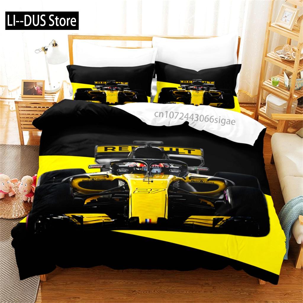 Car Racing Car Bedding Set Duvet Cover Set 3d Bedding Digital Printing Queen Size Bedding Set Fashion Design
