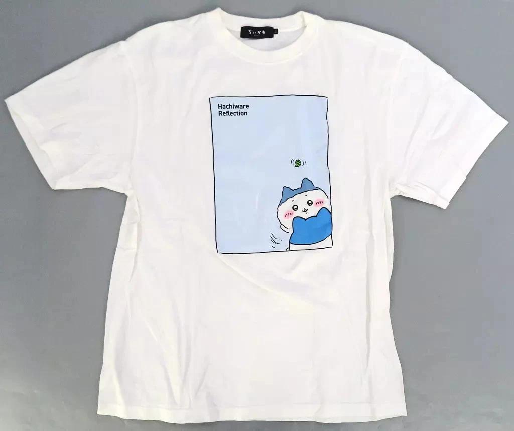 Suimen Mirror Hachiware T-shirt White XL Chiikawa Prize Size XL M