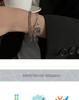 Korean Retro Round Bead Bracelet Women 925 Silver Letter H - Trendy Student Jewelry