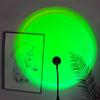 Shop Wall Atmosphere Night Light Photography Background Lights Sunset Lamp Rainbow Projector Lamp
