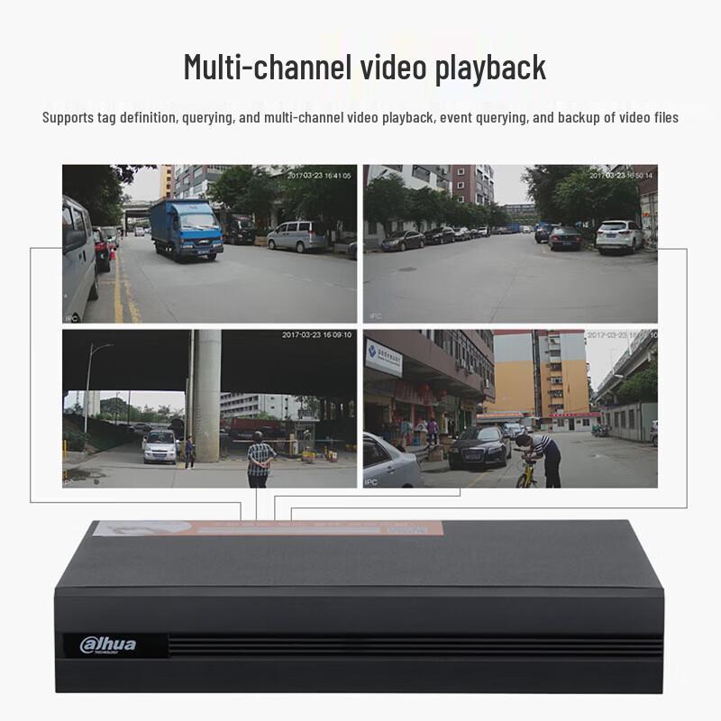 Dahua 8-Channel PoE HD Network Surveillance NVR CN Plug (adapter Included)