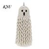 Bohemian Ghost Wall Decor Handmade Cotton Rope Hanging Ornament for Halloween, Indoor Outdoor Rustic Festive Atmosphere Props Pendent Front