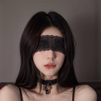 Reine sinnliche Spitze Augenmaske mit Rüschenkanten für Make-up Auf einer Tanzparty mit Gesichtsschleier zum Abdecken der Augen zum Augenschutz