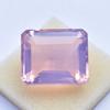 AUSTRALISCHER Rosa Opal ZERTIFIZIERT 30x25mm Smaragdschliff IM LABOR HERGESTELLTER Loser Edelstein