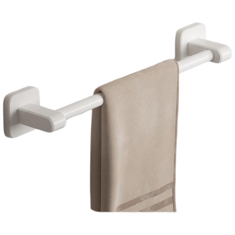 DANLE Punch-Free Bathroom Towel Rack & Storage Shelf